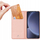 Këllëf telefoni DUX DUCIS Samsung Galaxy S25 Skin Pro, me stand, rozë
