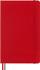 Bllok shënimesh Moleskine Classic L, 13x21 cm, 400 faqe, i kuq