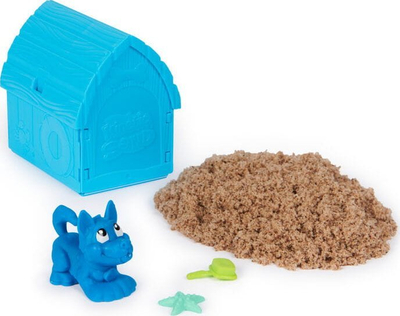 Set loje Kinetic Sand Doggie Dig, rërë kinetike 170g, për fëmijë 5+, shumëngjyrëshe