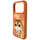 Kapak telefoni Nimmy Big Eyed Pet 2.0 Cat për iPhone 17 Pro, mace portokalli