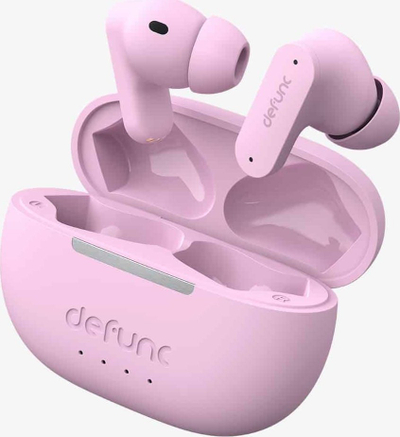 Kufje wireless Defunc True ANC Earbuds, in ear, me kuti karikimi, rozë