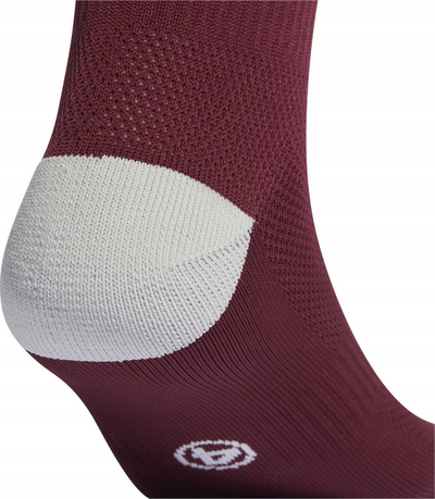 Çorape futbolli adidas Milano 23 IB7820, Aeroready, gjatësia deri te gjuri, burgundy