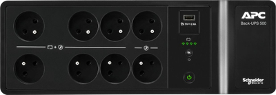 UPS APC Back UPS 500, 500VA 300W, 8 dalje FR BE, i zi