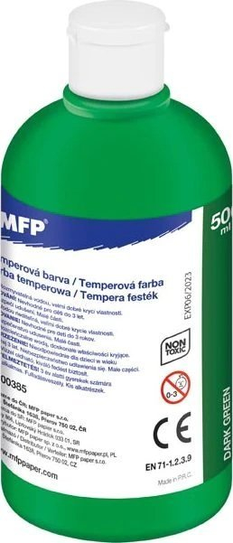 Boje tempera MFP 00385, 500 ml, jeshile e errët