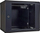Kabinet rrjeti muror Digitus 9U, 19", derë xhami, i zi