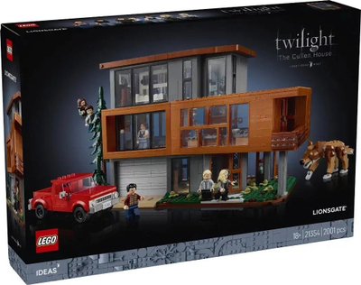Set ndërtimi LEGO Ideas Twilight Cullen House 21354, 2408 pjesë, model dekorativ