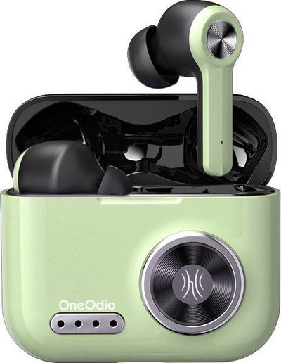 Kufje OneOdio F2 TWS, Wireless, me kuti karikimi, jeshile