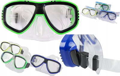 Maskë zhytjeje MIX Diving Mask, unisex, me ngjyra të përziera