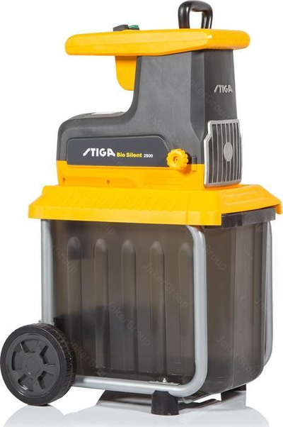 Grirëse degësh Stiga Bio Silent 2500, elektrike, 2500W, 60L, e verdhë