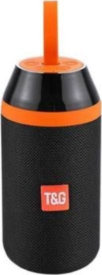 Boks Bluetooth T&amp;G TG-104, 10W, MicroSD USB AUX, i zi me portokalli