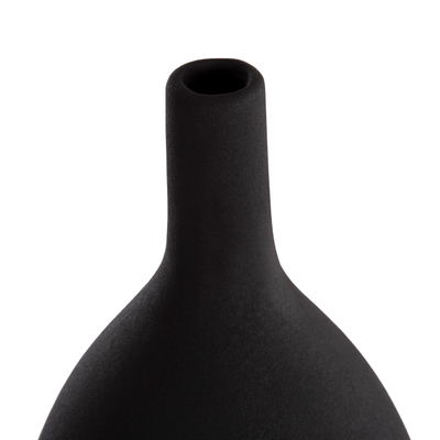 Dekor tavoline qeramike Galad Φ18x49Hcm (HM4633.02), zezë