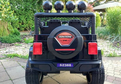 Veturë elektrike për fëmijë Lean Sport S2388 Jeep, 4x45W, 12V, e zezë