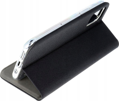 Kapak libri Sensitive për telefon Xiaomi Redmi Note 13 Pro 4G, me magnet, bëhet qëndrim, i zi