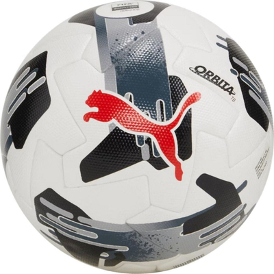 Top futbolli Puma Orbita 1 TB, madhësia 5, i bardhë
