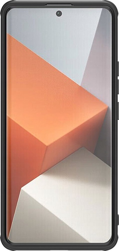 Kapak telefoni Nillkin Super Frosted Shield Pro Magnetic për Xiaomi Redmi Note 13 Pro / 13 Pro Plus, PC TPU, me magnet, i zi