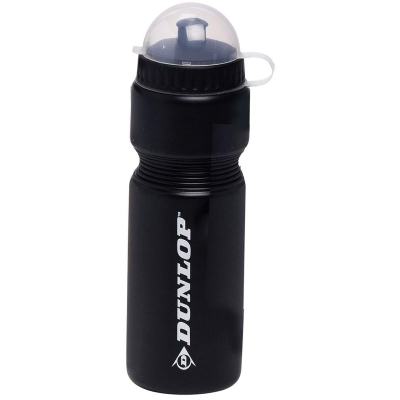 Shishe uji për biçikletë Dunlop, 750 ml, me mbajtëse, e zezë