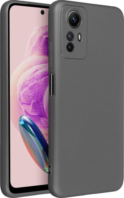 Mbulesë telefoni Metallic Case për Xiaomi Redmi Note 12S, TPU, gri metalike
