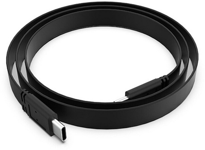 Kabllo Akasa USB-C - USB-C, 20Gbps, PD 46W, 4K@60Hz, 1m, e zezë