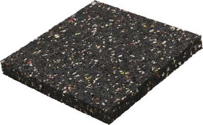 Pads mbështetëse për tarracë Wolfcraft 6987000, set me 20 copa, për nënkonstruksion druri, të zeza