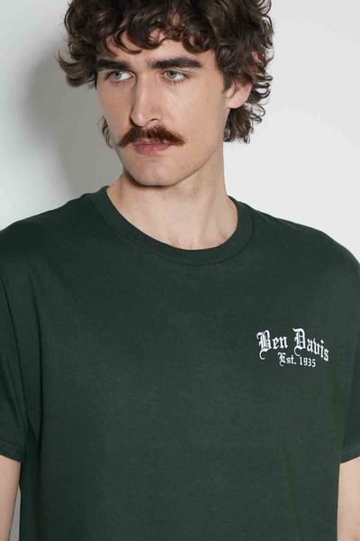 Bluzë Ben Davis Paisley Logo, 2XL, jeshile