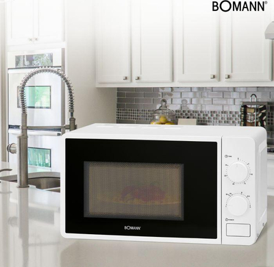 Микробранова рерна Bomann MW 6014 CB, 20L, 700W, бела