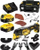 Mjet multifunksional Dewalt DCS356P2, 18V, me bateri, i verdhë