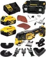 Mjet multifunksional Dewalt DCS356P2, 18V, me bateri, i verdhë