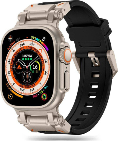 Rrip për smartwatch Tech-Protect Delta Pro, TPU, i zi