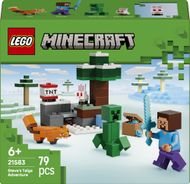 Set ndërtimi LEGO Minecraft Steve's Taiga Adventure 21583, 79 pjesë, 6+