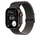 Apple Watch 49mm Loop, Black Titanium Milanese Loop, Medium