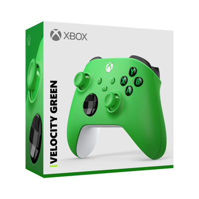 Kontroller Microsoft Xbox Series Wireless, me Bluetooth, i gjelbër