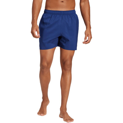 Rroba banje për meshkuj Plain Swim Shorts, poliester, bel elastik, blu