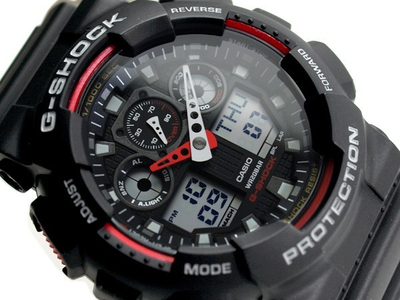 Orë dore Casio G / G-SHOCK GA-100-1A4ER