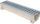 Канал за дренажа Home Stora Drain A15, 50 cm, полимерен бетон, сив