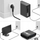 Kabllo rryme Libox LB0175, 1.5m, IEC C13 Schuko, e zezë