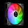 Ftohës uji për CPU Gamdias Aura GL120, 120mm, RGB, i zi