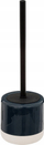 Furçë tualeti 5five Solar Power me mbajtëse cilindrike, 37 cm, blu petrol