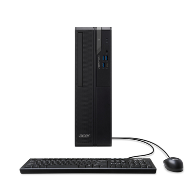 Kompjuter desktop Acer Veriton VX2720G, Intel Core i3 14100, 8GB RAM, 256GB SSD, i zi