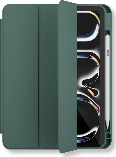 Futrollë Next One Rollercase për iPad Pro M4 11", mbrojtëse, e gjelbër