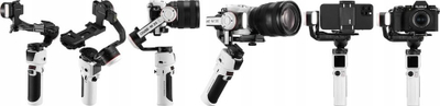 Stabilizues dore ZHIYUN Crane M3S, 3 aksesh, Bluetooth, për kamera pa pasqyrë dhe telefon