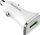 Karikues veture SOMOSTEL SMS-A43, Quick Charge 3.0, 3A, me kabllo Type-C, i bardhë