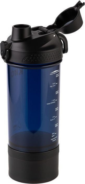 Shishe uji Kiro KI1109B, 550 ml, për kokteje dhe shake, e kaltër