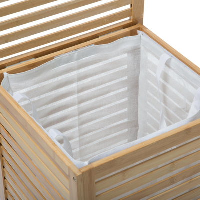Shportë rrobash 5five Sicela, 65L, bambu, kafe