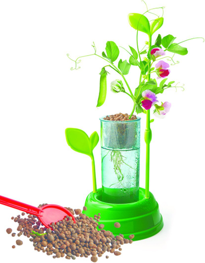 Set kreativ Clementoni Botany, laborator shkencor hidroponik, 7+ vjeç, jeshil