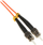 Kabllo optike multimode Patchcord PC-2SC/2ST-MM, duplex, 1m, LSZH