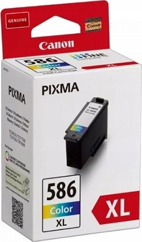 Kasetë boje Canon CL-586XL, tri ngjyra, kapacitet i madh