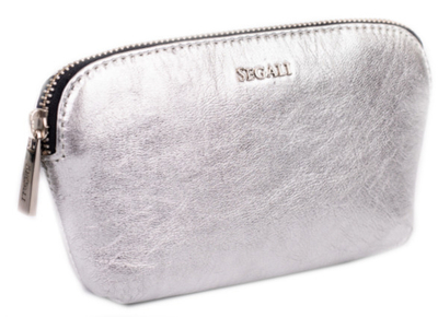 SEGALI Кожна Торбичка Etue A4, Silver