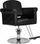 Karrige berberi Activeshop Hair System HS69, lëkurë ekologjike, e zezë