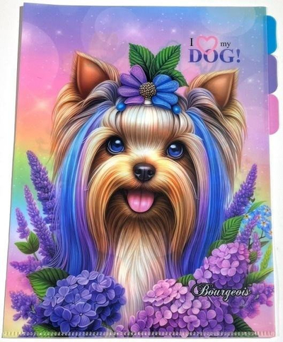 Dosje Fresh Folder A4+, plastike, 3 ndarje, motiv Puppy