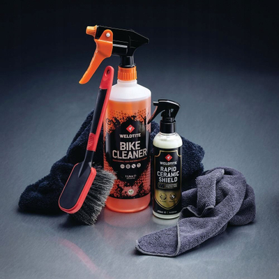 Сет за чистење велосипед Weldtite Bike Care De Luxe, комплет за одржување, повеќенаменски